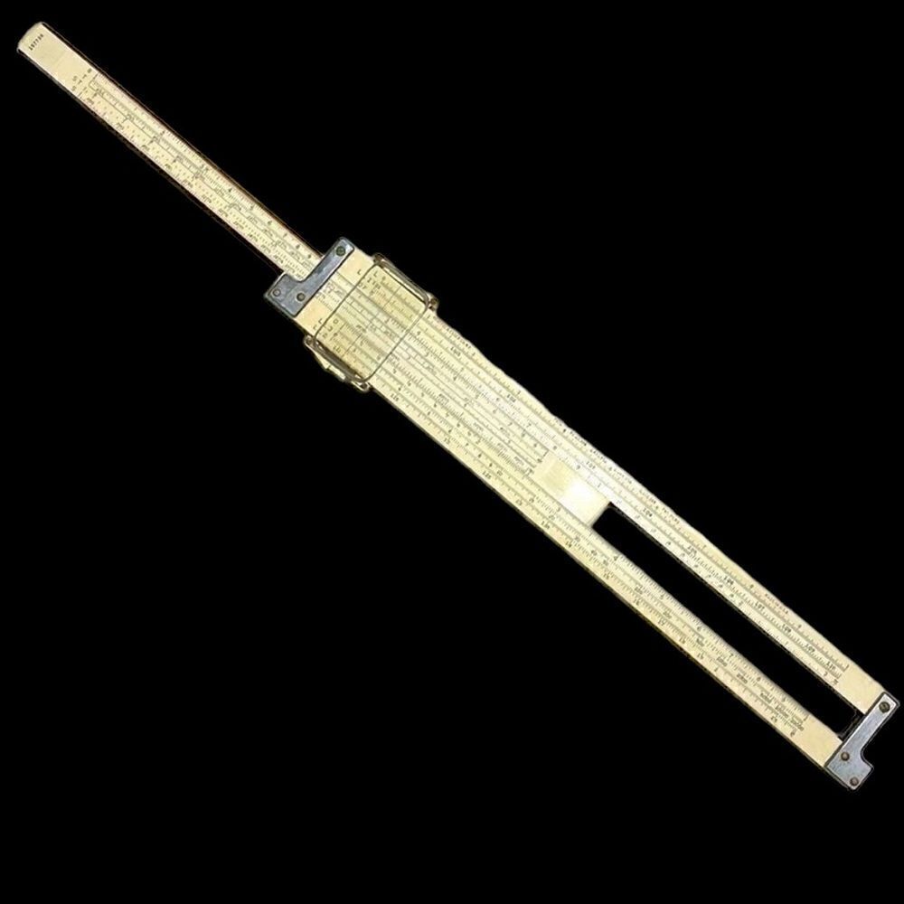 Decitrig Ever-There Log Duplex Slide Rule and Manual Vintage 1948, Mathematics